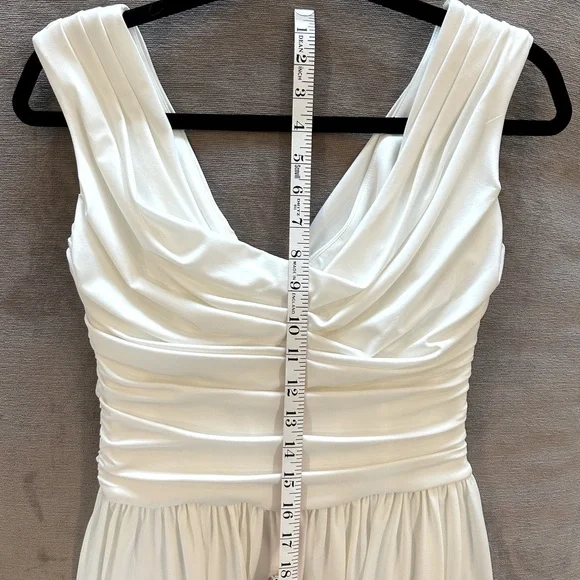 🤍3xHP🤍 Gorgeous White Cocktail Dress - Picture 15 of 16
